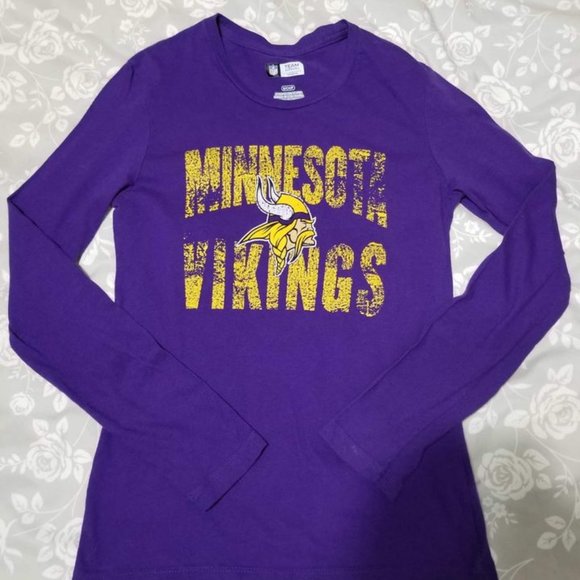 NFL Tops - Long Sleeve Vikings t-shirt - womens small